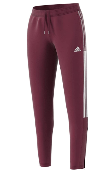 adidas Women's Tiro 21 Track Pants, Black-dgh Solid Grey