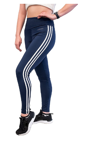 adidas Women's 2 Move 3 Stripe High Waist Trousers