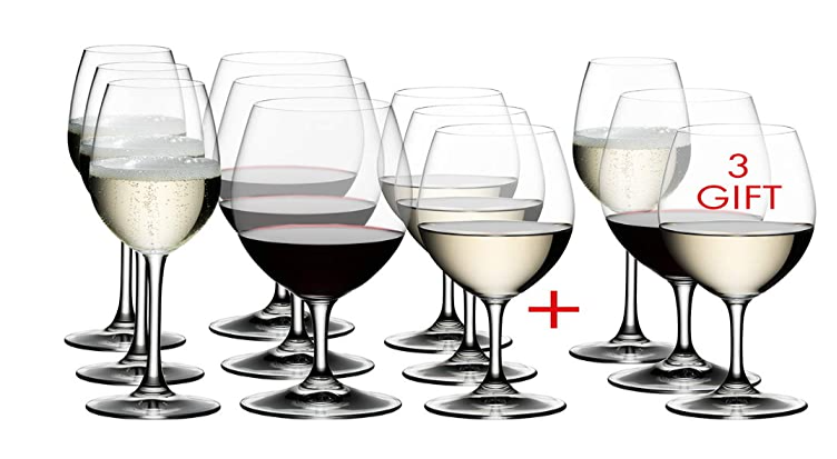 Riedel Oubres white wine and champagne glasses