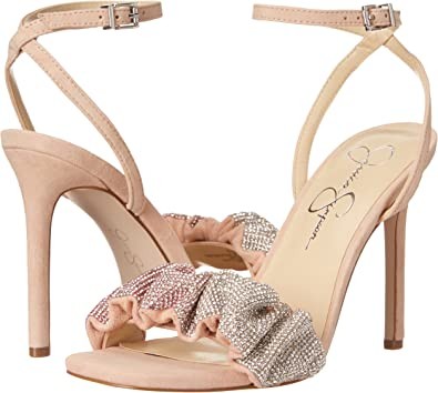 Jessica Simpson Women's Owina Embellished Heel Sandals